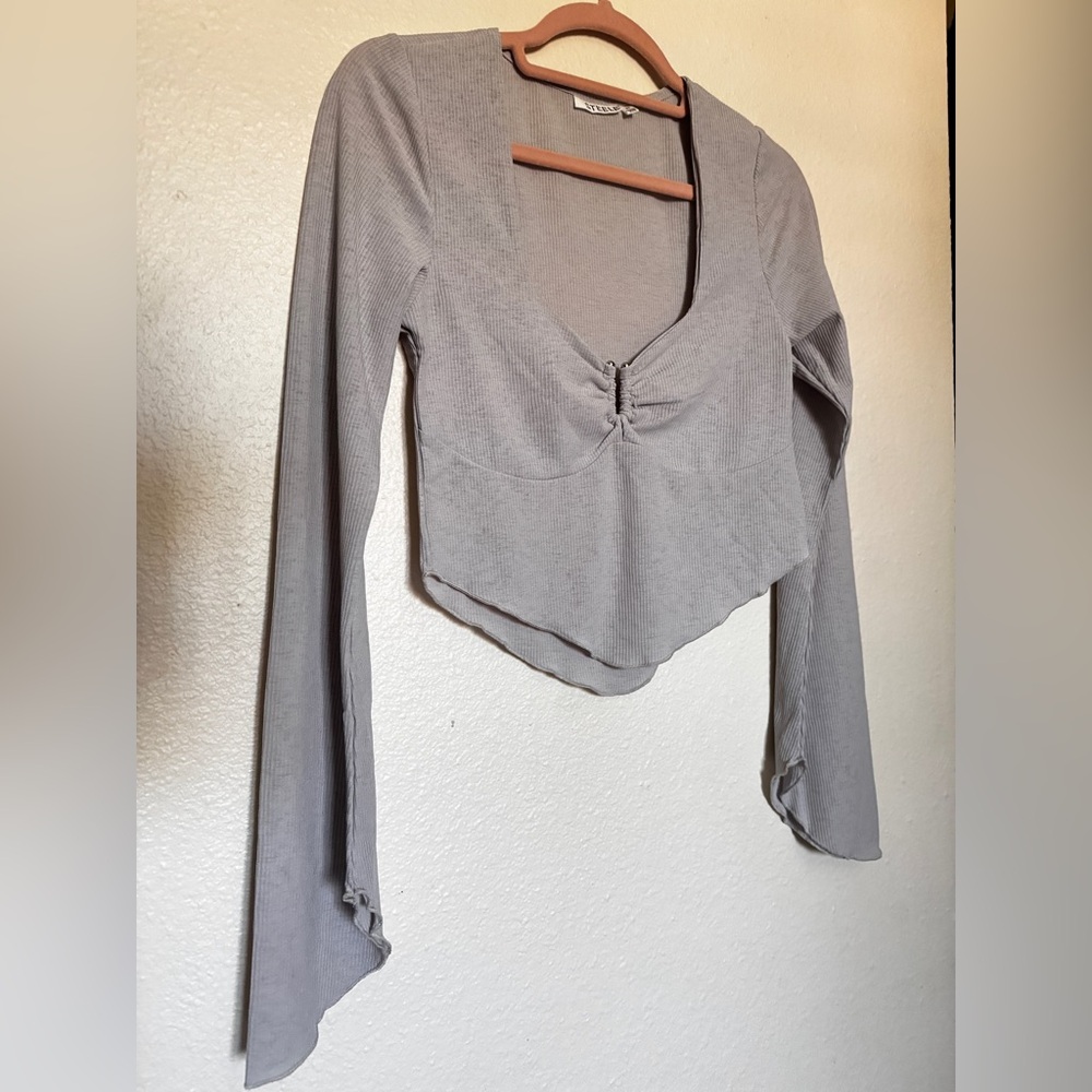 Steele Harley Top in Dusted Sage Women’s size Medium Y2K Cotton